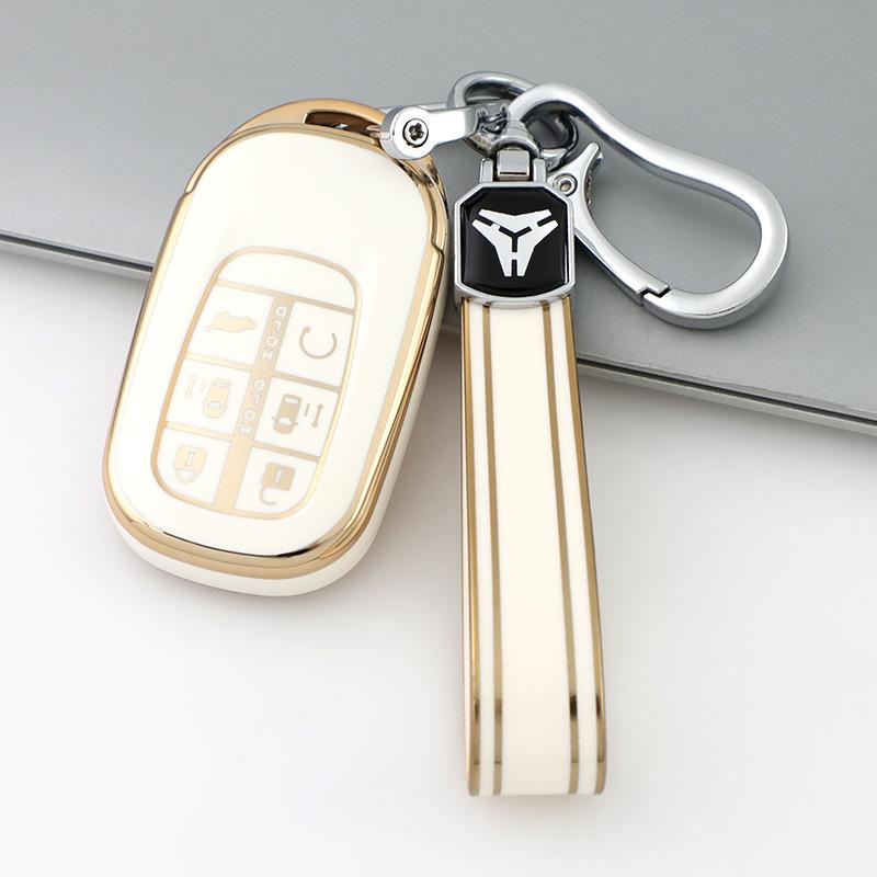 Suitable for Honda's New Civic Key Set 23 CRV Haoying XRV Colorful Smart Shell ZRV In The Style Bag Buckle