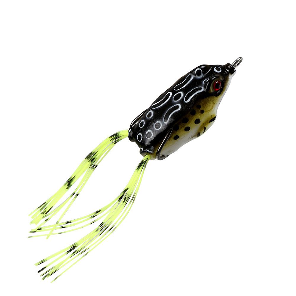 Lure Bait Frog Blackfish Special Floating Soft Bait Pointed Tip5g8g13gDouble Hook Simulation Fishing Bait