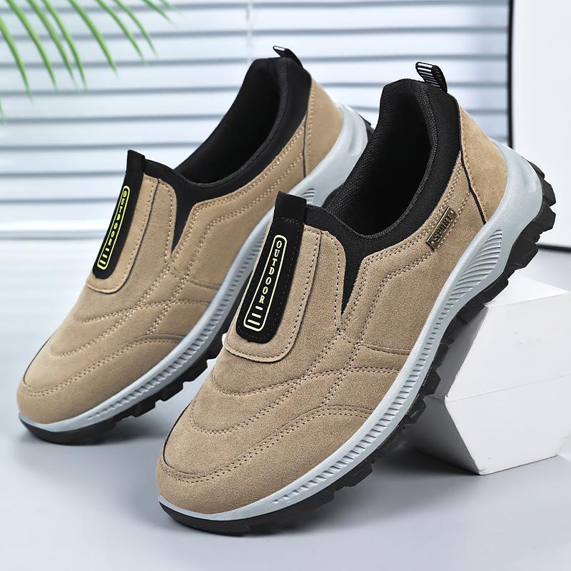 Shoes Men's Casual Shoes Foreign Trade Men's Shoes Breathable and Non-Smelly Feet Single Shoes One Pedal Dad Shoes Versatile Men's Shoes
