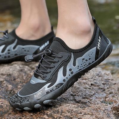 Sapatos aquáticos casuais masculinos, tênis de secagem rápida, respiráveis, para caminhada, descalço, calçados esportivos de praia, antiderrapantes