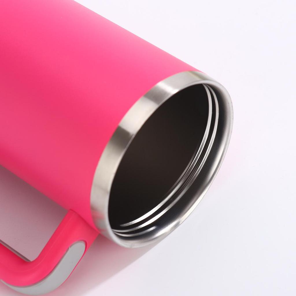 Second Gen 40oz Insulated Car Cup with Handle - Large Capacity, Double Layer Vacuum for Cold Storage
