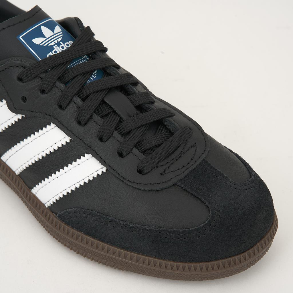 adidas Samba OG C Black White Kids Sneakers Core-Black Cloud-White Gum IE3678