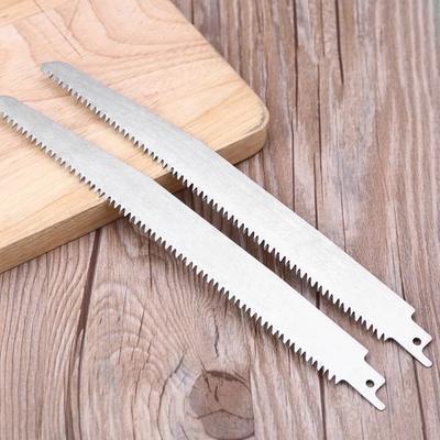 1/2/6Pcs 9/12Inch Reciprocating Saw Blade Stainless Steel 5TPI Sharp Saw Blade Unpainted Saw Blade for Cutting Frozen Meat Bone