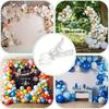 10pcs 8.89cm Balloon Arch Clips - Heavy Duty Transparent, Ergonomic Handle, Multi-Use