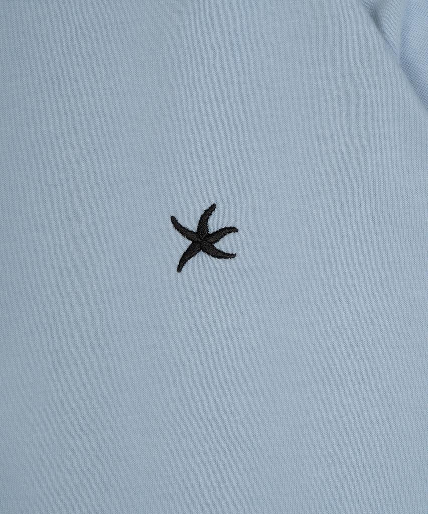 THE COLDEST MOMENT Tcm Starfish Mini Logo Long Sleeve (Sky Blue)