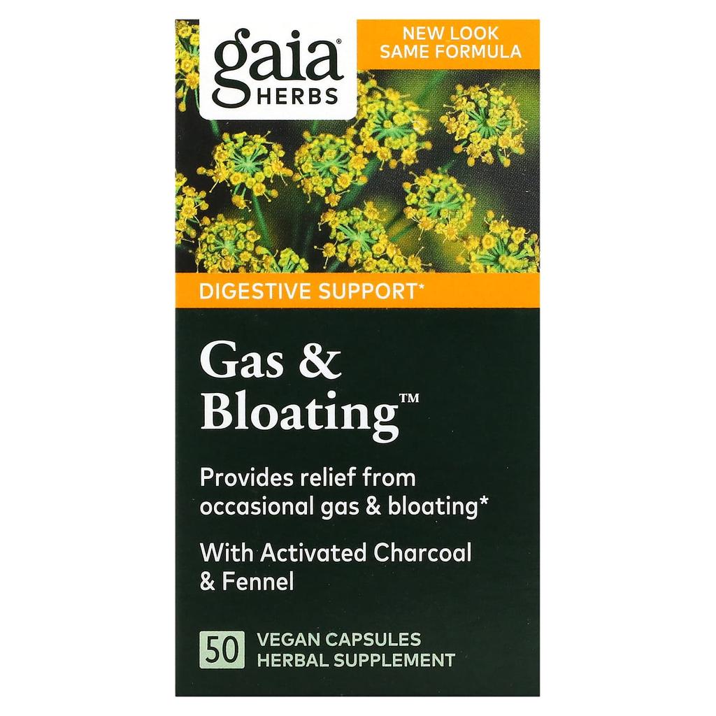 Gas and Bloating Relief, 50 Veggie Capsules