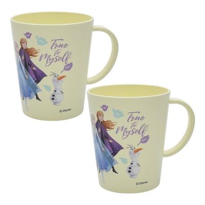 Lilpang Frozen 2 Corn Handle Mug, Mixed Colors, 2 Pieces