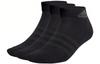 Men's Ankle Socks Unisex 3 Pack Black