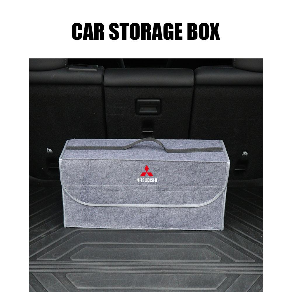 Auto Kofferbak Opbergdoos Diversen Opbergen Opruimen Doos Voor Mitsubishi Ralliart Lancer EX Outlander ASX Competition Pajero Delica