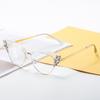 Sexy Ladies Cat Eye Myopia Glasses Clear Lens Anti Blue Light Red Frame Glasses Retro Diamond Rhinestone Eyeglasses Minus -1.75
