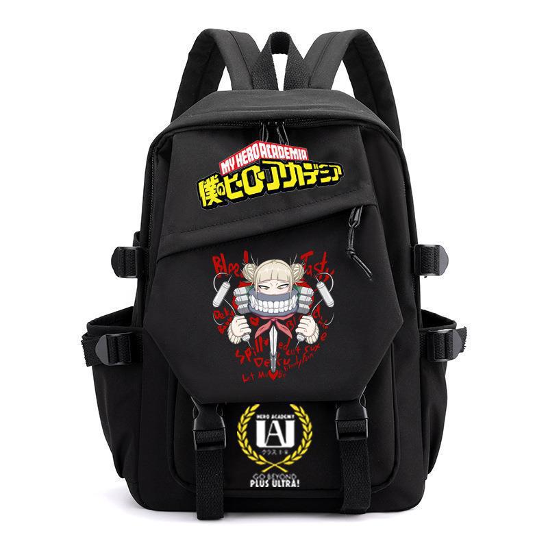 New Student Schoolbag, My Hero Academy, Surrounding Backpack, Large-capacity Computer Bag, Travel Bag.