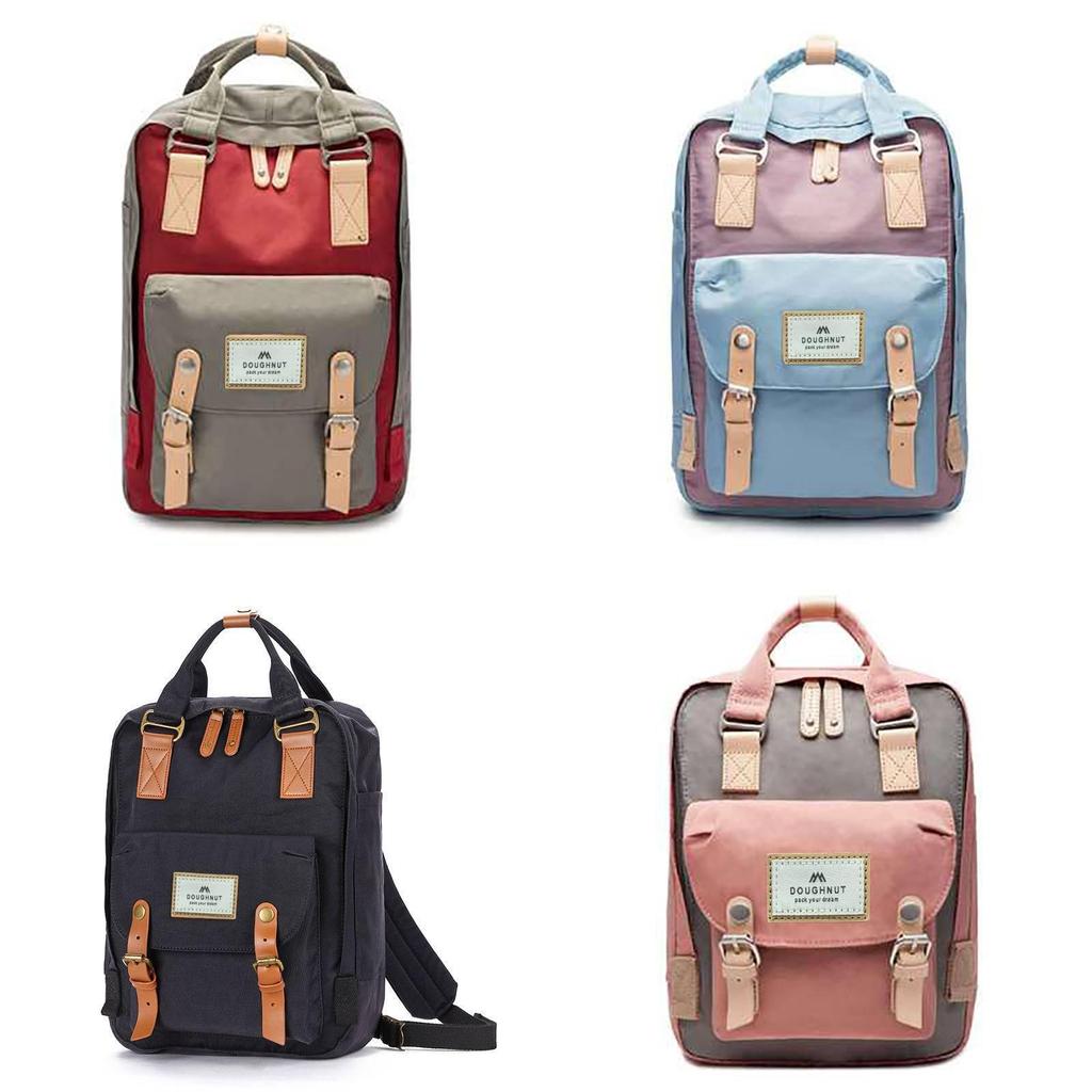 Mochila Original de Macarrón Donut Perfecta Para la Escuela y Viajes