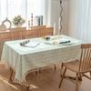 Waterproof Tablecloth Anti Oil Anti Scald Wash Free Cover Rural Style Small Fresh Tea Table Rectangular Dining Table Cloth