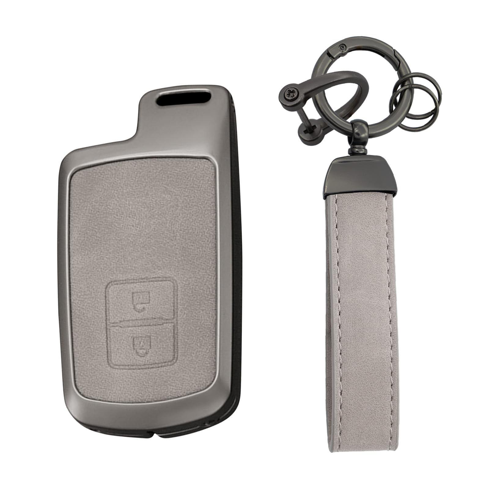 [KUNIO] Toyota exclusive key case Car key chain Compatible with серый