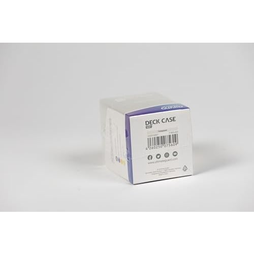 Ultimate Guard 100 Card Deck Case, Clear (UGD010307)