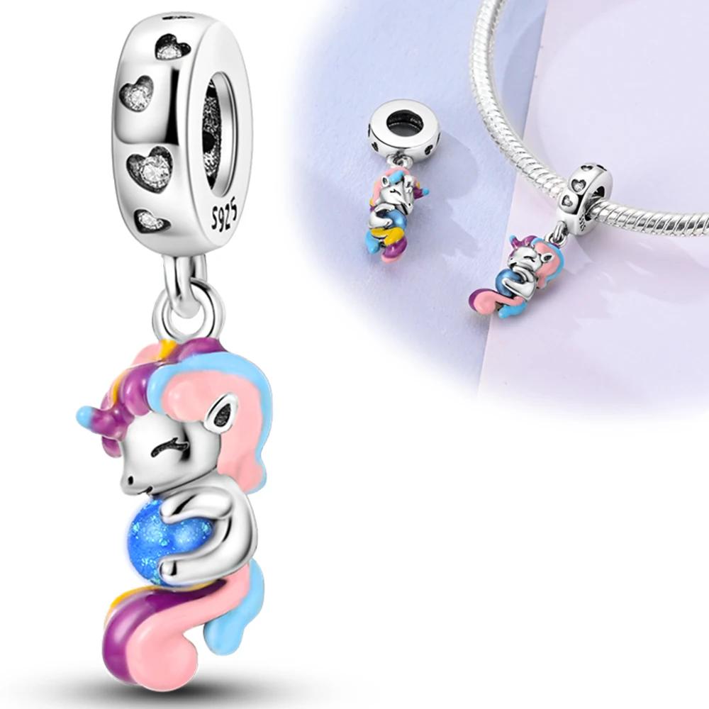 Charms Platadreamy And Colorful Exclusive Beast Pendants Fit Originalbracelets Charms For Women Jewelry Making Gifts