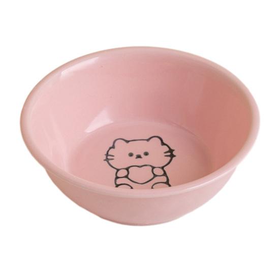 Raised Pet Bowl Ceramic Cat Bowl with Stand Tilted Pet Food Bowl Protect