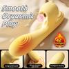 Vibrator with Heating Constant Temperature and Sucking Functions A Female Adult Sex Vibrator Wrap Suck and Strong Vibration