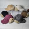 Nuovo berretto da baseball in velluto autunno e inverno cappello Lei Feng caldo per il ciclismo cappello da aviatore berretto con paraorecchie in camoscio uomo e donna