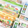 4Pcs Landscape Washi Tape Set Basic Decorative Adhesive Tape Stationery Washitape Scrapbook Album Journal Supplies Masking Tape