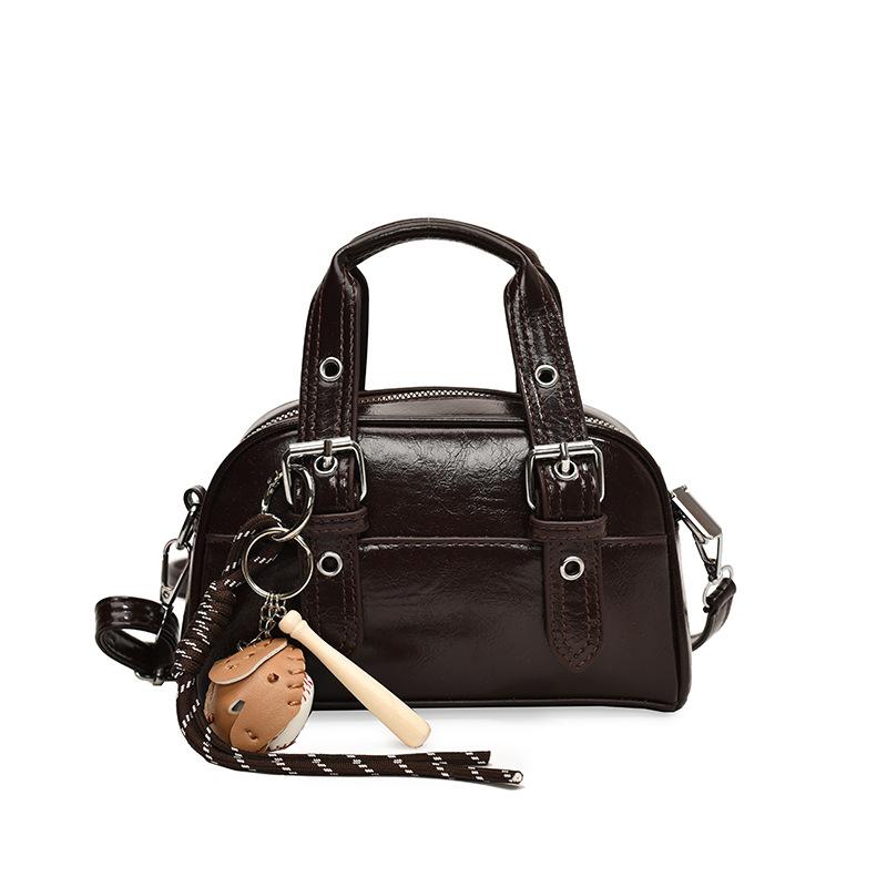 Cool Locomotive Style Niche Design Bag Versatile Personality Shoulder Messenger Bag Woman