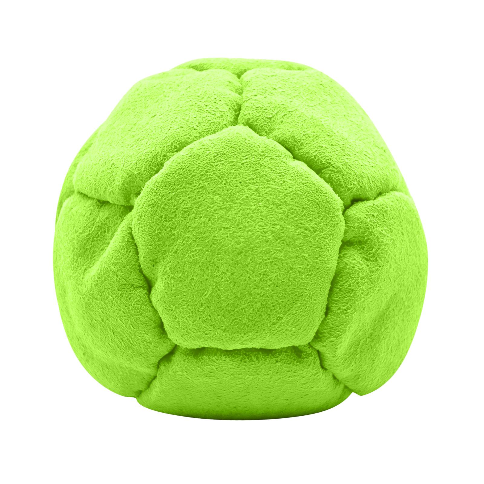 

Soft Fabric Hacky Sack Footbag for Adults Boys Girls Outdoor Sports and Recreational Activities Durable Construction One Size зелёный