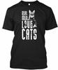 Echte Männer lieben Katzen Lustiges Katzen-T-Shirt