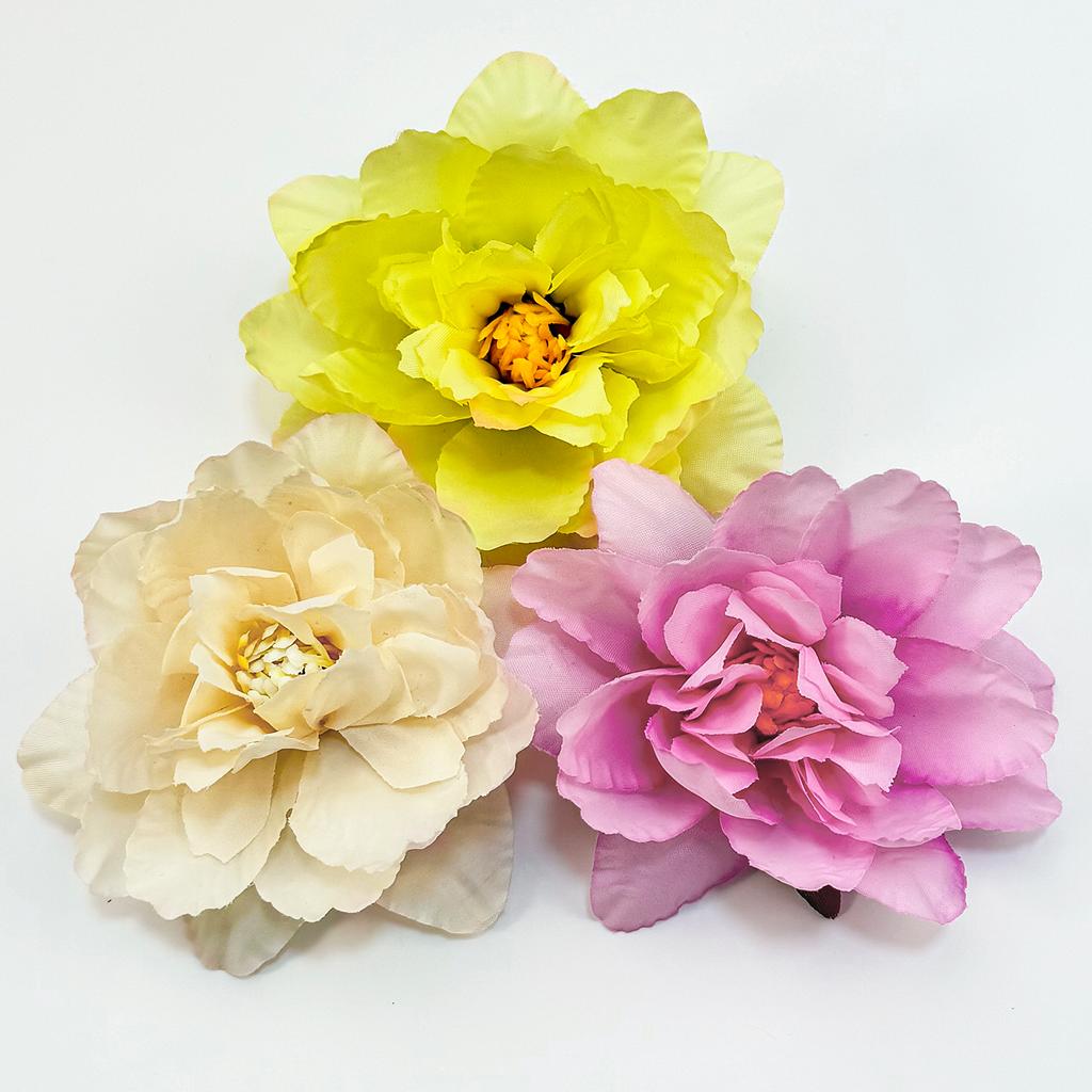 3/12pcs Women Girls Hair Clips Flower Hairpin Wedding Headdress Hair Accessories For Bridal Bridesmaid Party Floral Hairclip