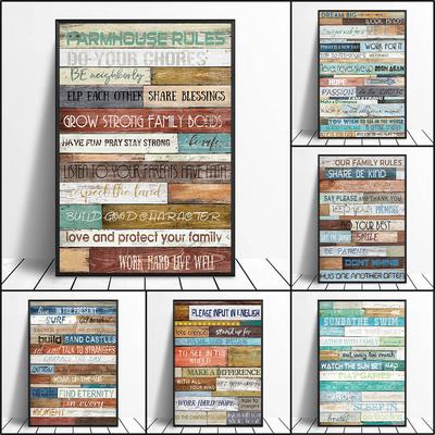 Vintage Poster Inspirational Quotations Library Office Cafe Study Wall Art Picture