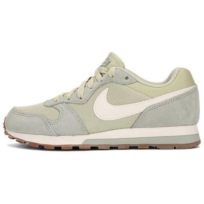 Dames MD Runner 2 Groen Wit Retro Hardloopschoenen 749869-306