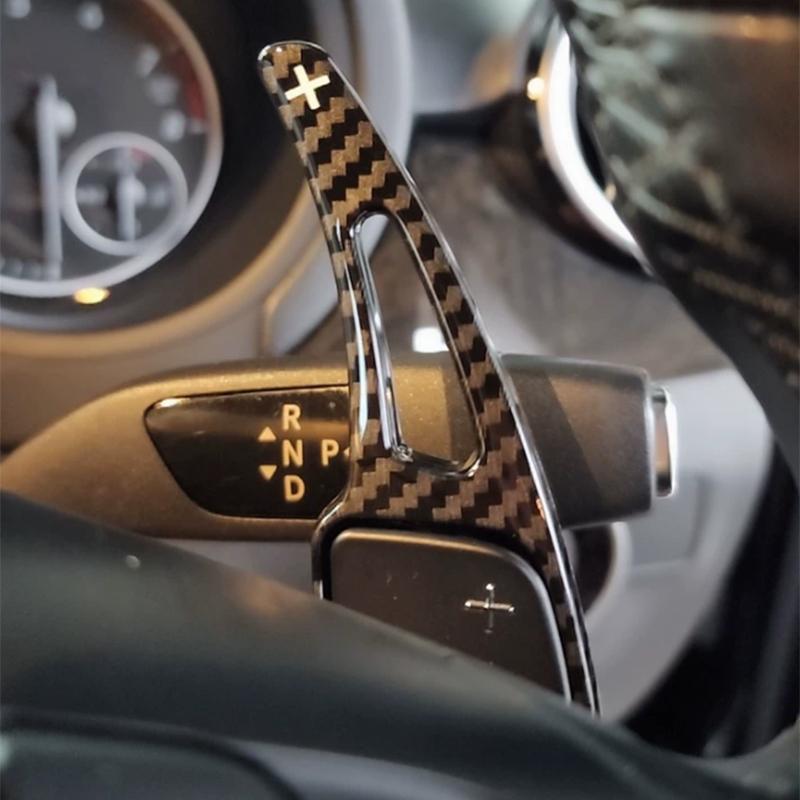 Car Steering Wheel Paddle Shift Extension Shifters DSG For Mercedes Benz A B M Class W176 W246 GLK SLK CLA GLA Sticker Styling