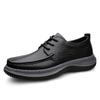 Luxury Brand Men Genuine Leather Shoes British Business Lace Up Oxford Shoe Fashion Man Casual Dress Shoes Leisure Walk Footwear