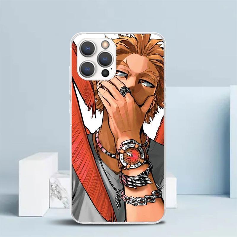 Hawks MHA My Hero A-Academy Handyhülle Für IPhone 16 17 Air 16E 15 14 Plus 13 Mini 12 11 Pro Max 7 8 + SE 2020 Weiche TPU Rückseite Abdeckung