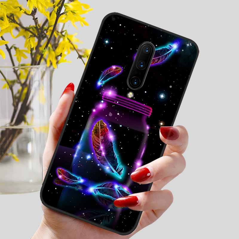 Phone Cover For Oneplus 7 Pro Case Lovely Printed TPU Silicon Soft Capa On for One Plus 7 7T Pro Oneplus7 7Pro Protection Covers