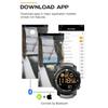 NORTH EDGE Men's Digital Watch Military Waterproof 50M Running Sports Pedometer Stopwatch Watch Heart Rate Wristband Android IOS