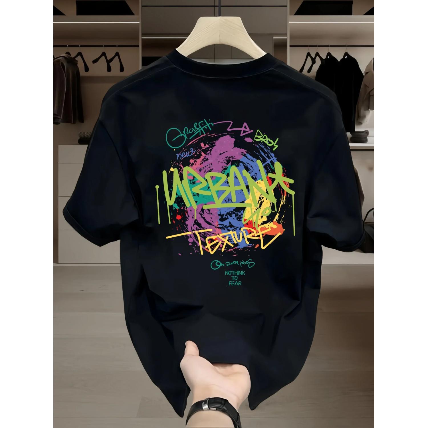 

Summer Fashion Retro English Letter Print Round Neck Casual Sports Street T-shirt Y2k Clothes Women s Clothing Goth Fashion XXXXXL чорний