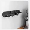 Wall-Mounted Coffee Accessory Organizer with Tamper Holder & Hammer Bar
