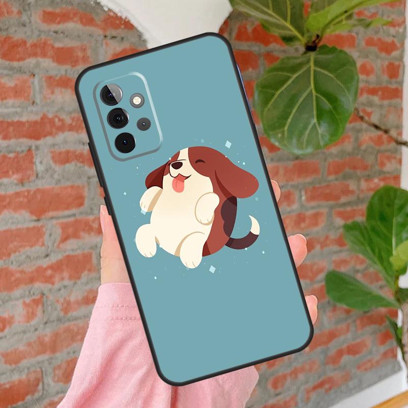 Beagle Puppy Dog Case For Samsung Galaxy A55 A35 A25 A15 A53 A33 A13 A51 A71 A12 A32 A52 A14 A34 A54 Cover