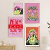 Feminist Lyrics Quote Queen Elizabeth Canvas Painting Retro Funny Virgin Mary Prayer Religious Print Poster Wall Art Room Decor