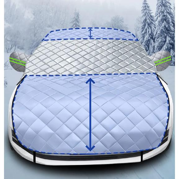 Car Covers Hail Protector Half Cover Protective Exterior Awning Sunshield Anti-hail Outdoor Waterproof Universal Windshield Dust