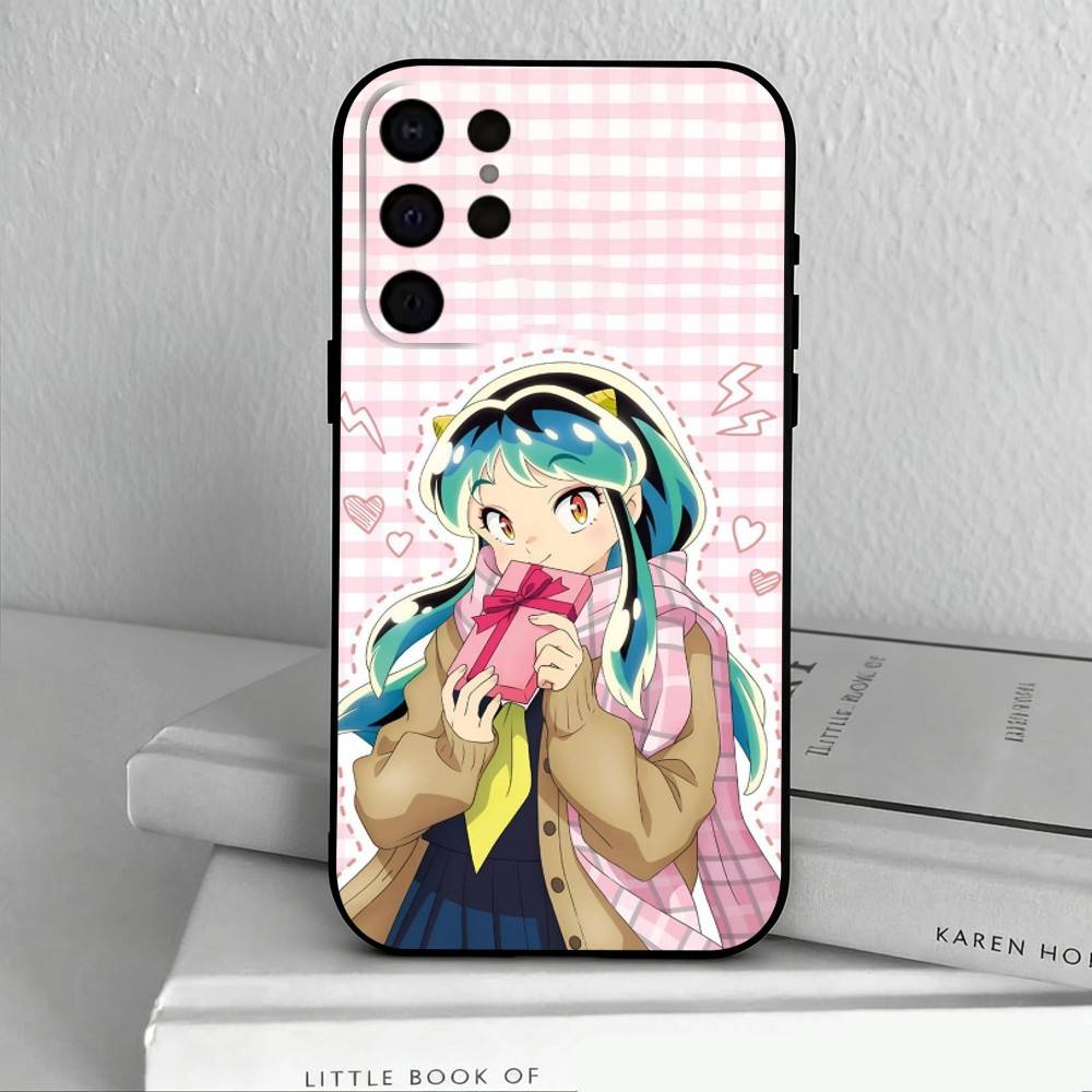 U-Urusei Yatsura L-Lum Mobile Phone Case For Samsung S25,S24,S21,S22,S23,S30,Ultra,S20,Plus,Others Soft Black Case