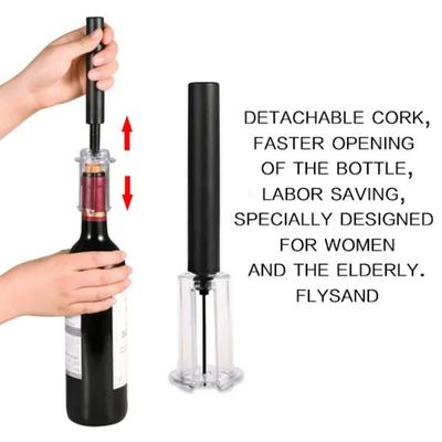D5 Wine Portable Opener Bottle Wine Corkscrew Air Pressure Pump Bar Gadgets Accessories for Home Restaurant Party Wine Lovers