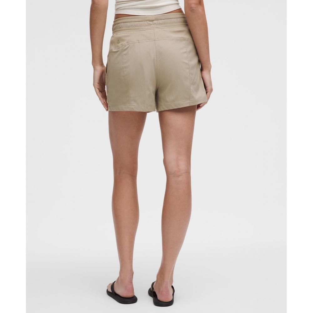Lululemon Dance Studio High Rise Short 3.5  Sheer Oak