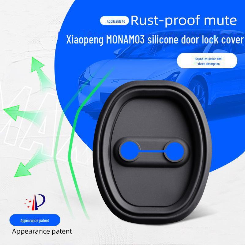 

Xiaopeng MONA M03 Silicone Door Lock Noise Reduction Pad