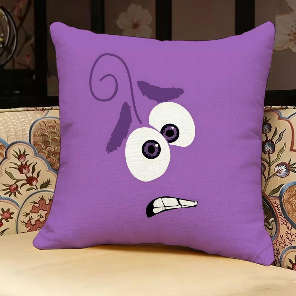 CARTOON ANGRY EYES Pillow Case Pillowcase Doublesided Printed Sofa Cushion Bedroom Headboard Pillow