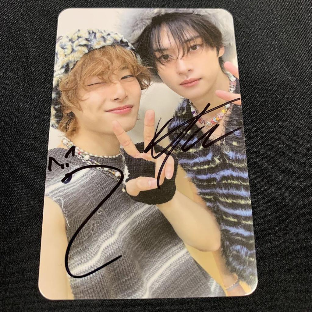 [USED] Autographed Stray Kids ATE Unit Trading Card Reno Ien