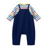 Overall Strampler Auto Langarm Made in Japan Jungen Babykleidung Baby 80cm Marineblau [MIKI HOUSE] 43-1211-497