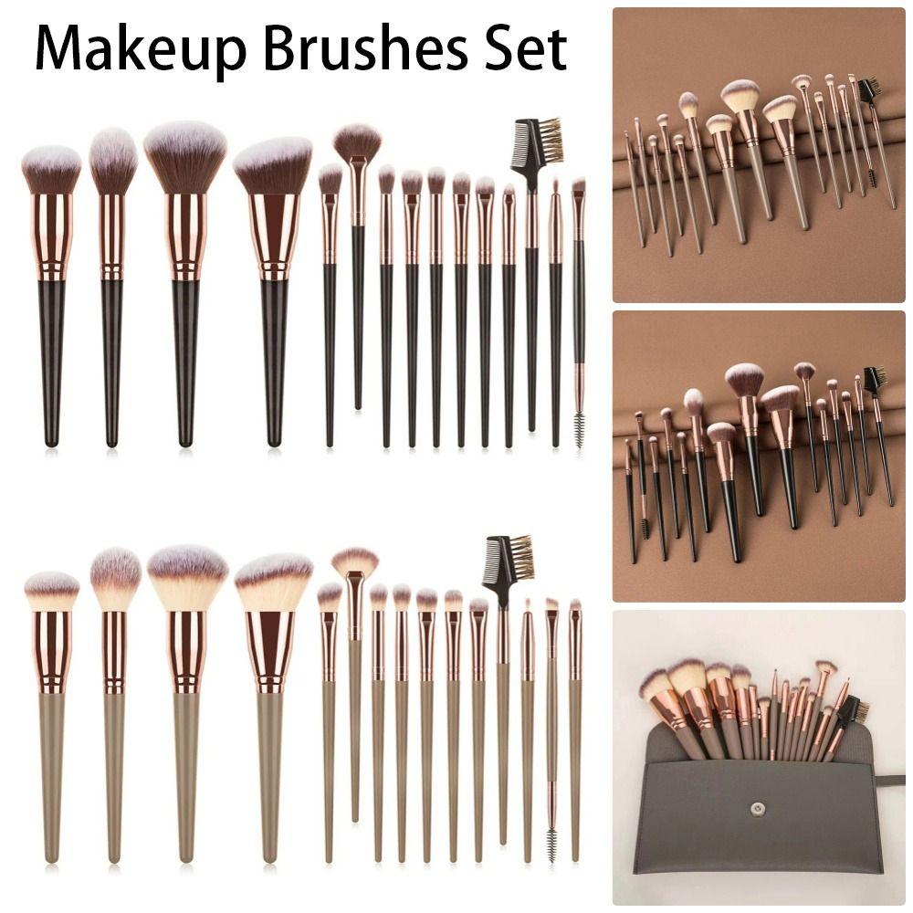 

7/15Pcs Highlighter Female Beauty Tool Concealer Kabuki Powder Blending Brush 7Pcs