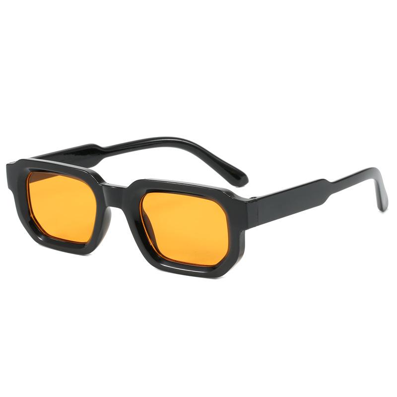 Trendy Retro Small Square Sunglasses - European American Style