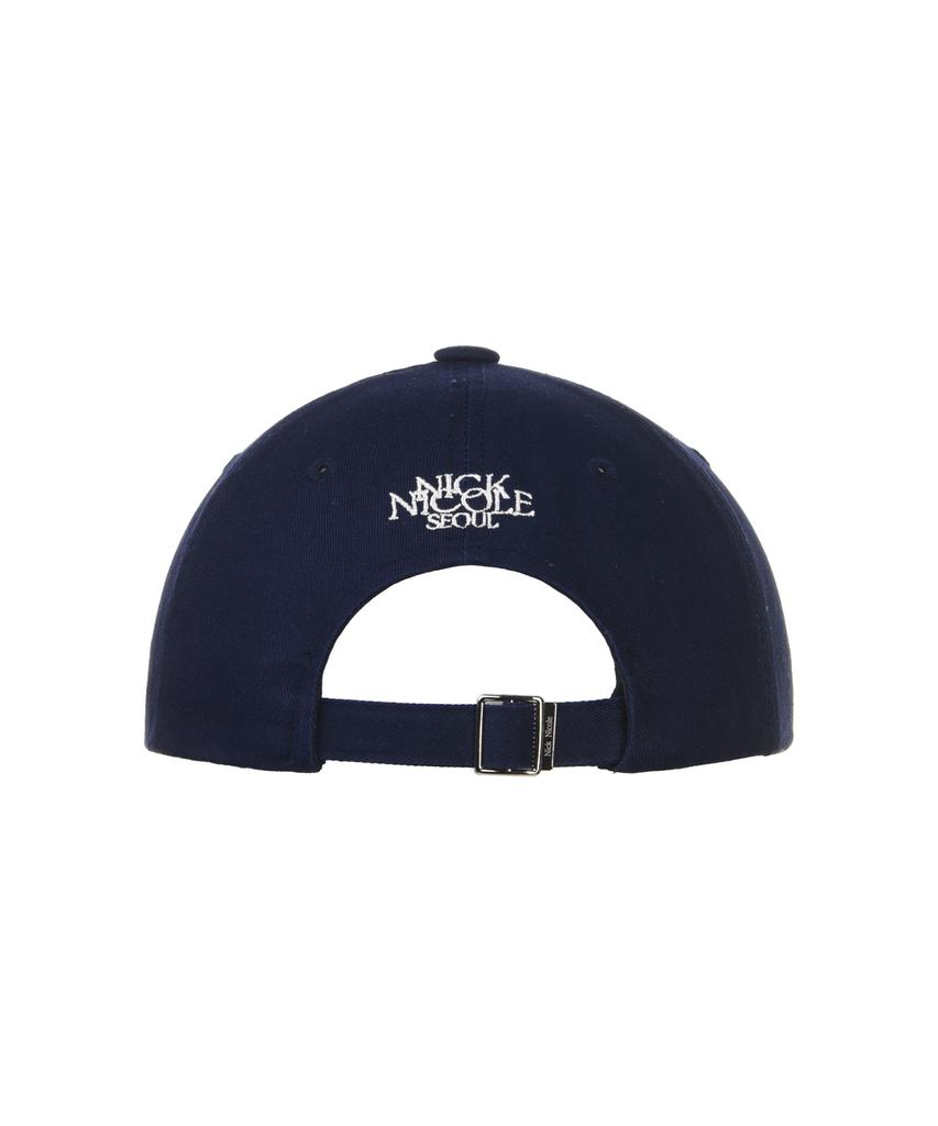 Nigaennikol Mini Butterfly Blink Ball Cap_Navy Cream